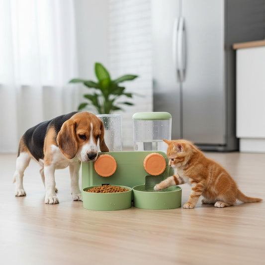 Dispensador De Agua Y Comida Para Mascotas 22,5 cm