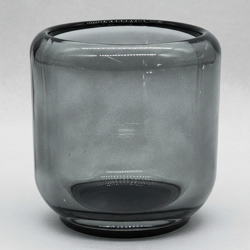 Florero De Vidrio Oscuro 8,5 cm