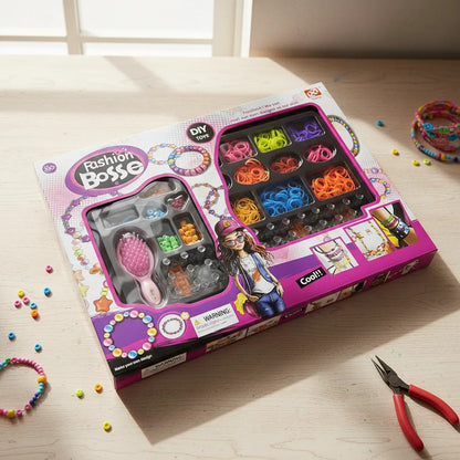 Set Para Crear Pulseras De Goma Elástica