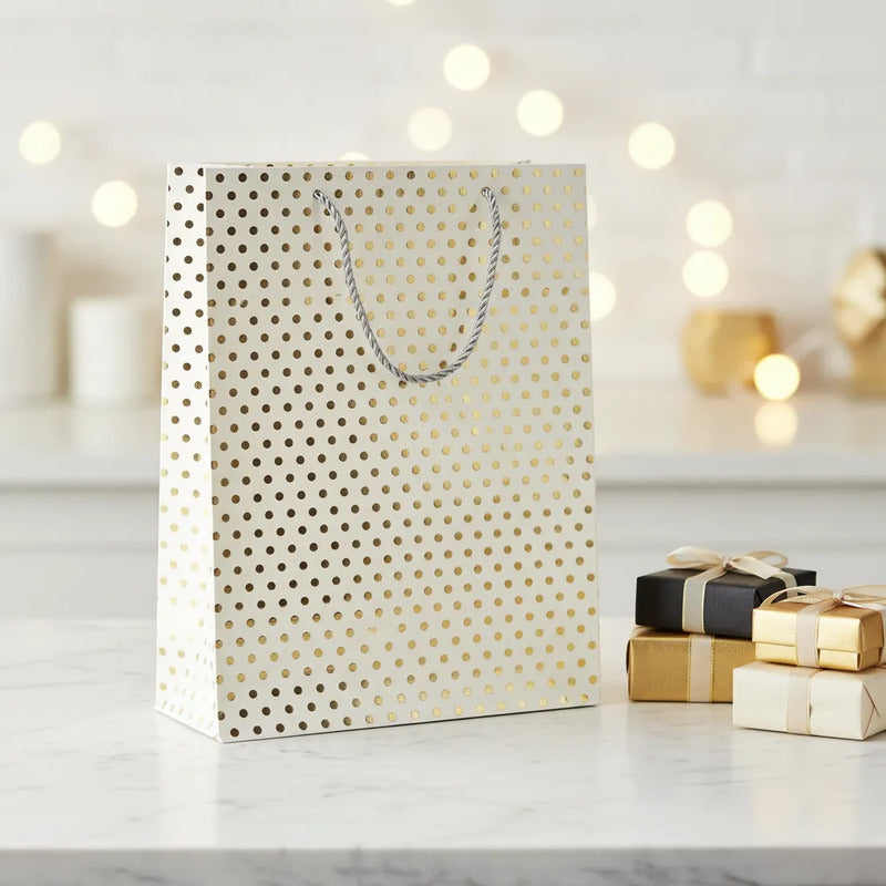 Bolsa De Regalo Puntos Brillantes
