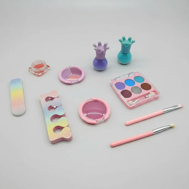 Set De Maquillaje Y Manicura