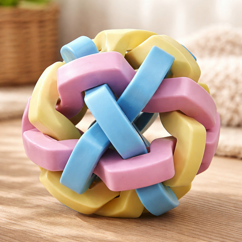 Pelota De Silicona Para Mascotas 9 cm