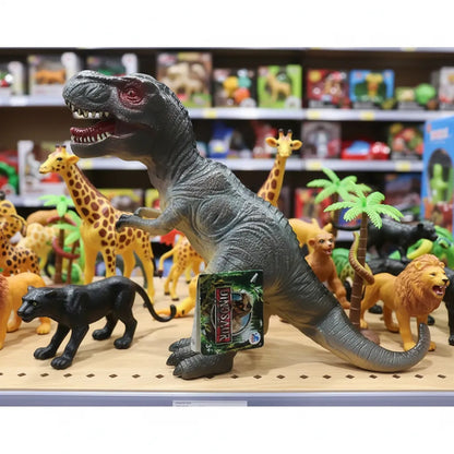 Dinosaurio De Goma 22 X 13,5 cm