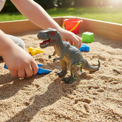 Dinosaurio De Goma 22 X 13,5 cm