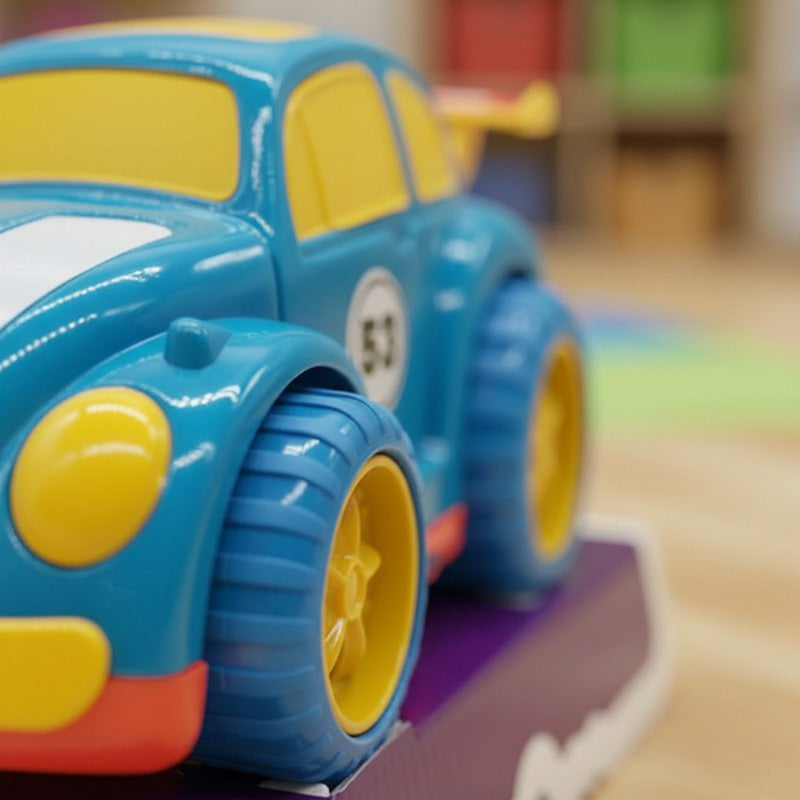 Auto De Juguete Fusca Con Ojos