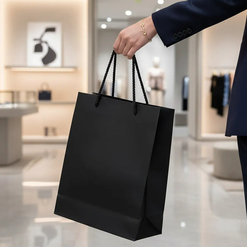 Bolsa De Regalo Lisa Negro