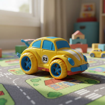 Auto De Juguete Fusca Con Ojos