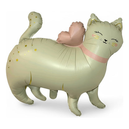 Set De Globos Gatita X5