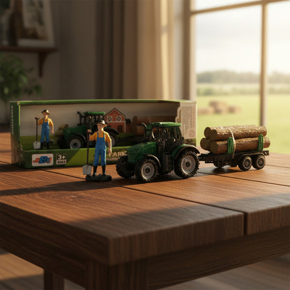 Tractor De Granja Con Muñeco
