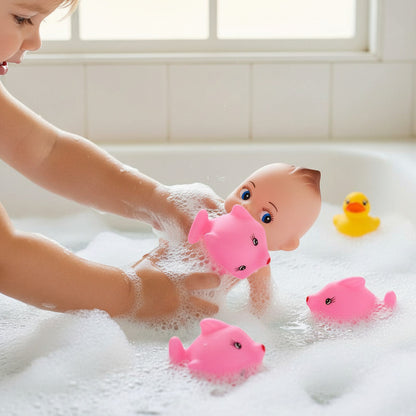 Bebé En Bañito Con Chiflones