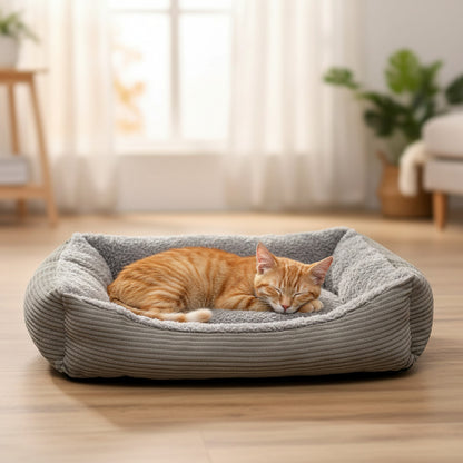 Cama Peluda Para Mascota 56 X 46 cm