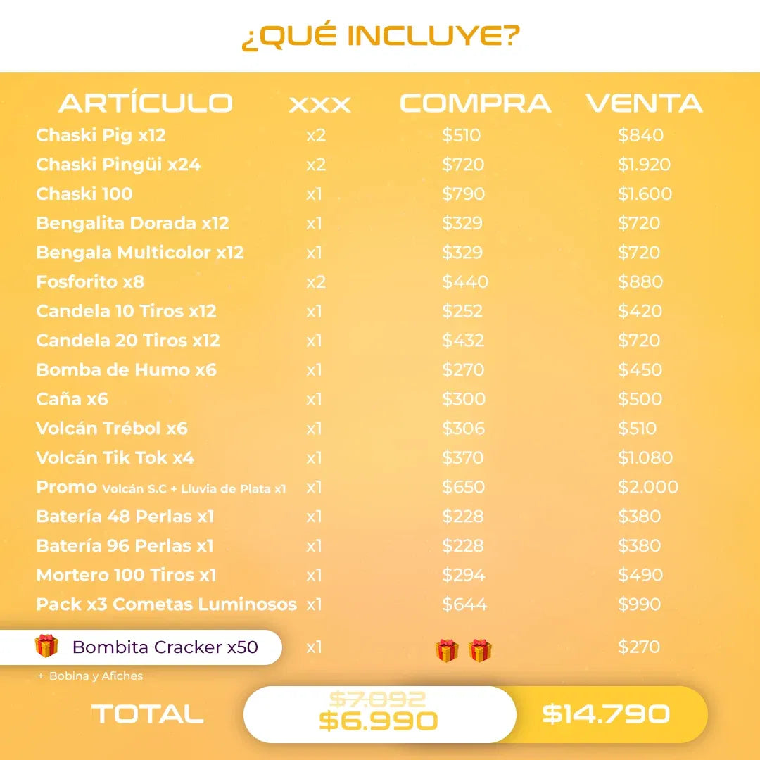 Pack Bajo Impacto Sonoro | 20 artículos