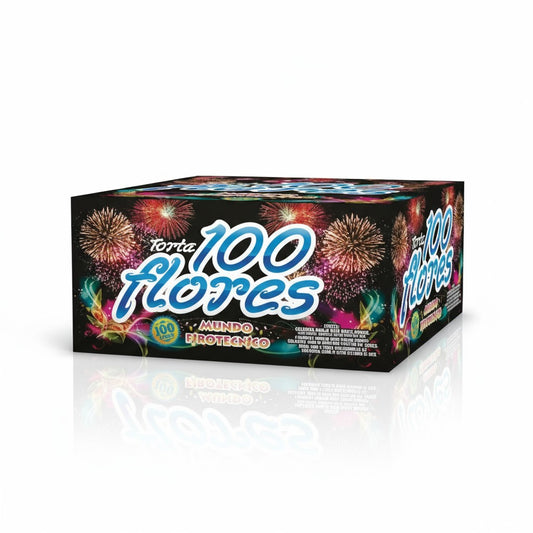 Torta 100 Flores – 100 Tiros | NUEVO 2025