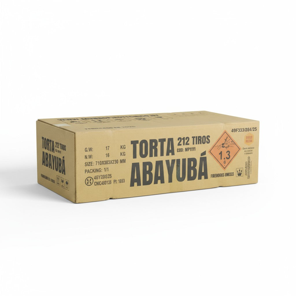 Torta Abayubá – 176 Tiros | NUEVO 2025