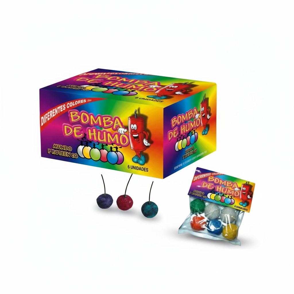 Bomba de Humo Infantil – X12 Bolsitas