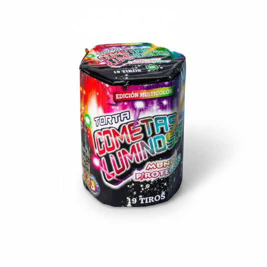 Torta Cometas Luminosos 19 Tiros – Pet Friendly