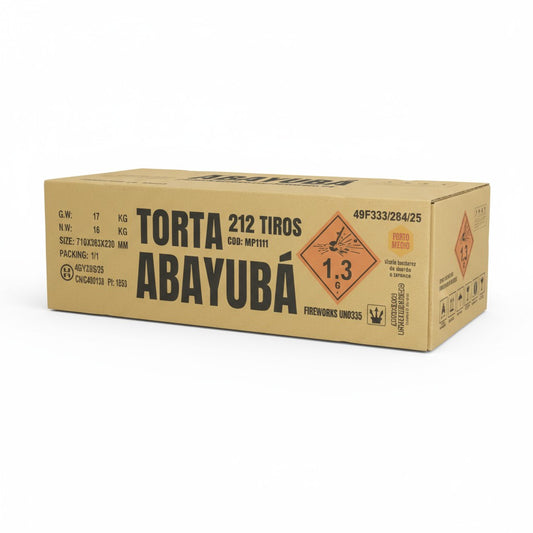 Torta Abayubá – 176 Tiros | NUEVO 2025