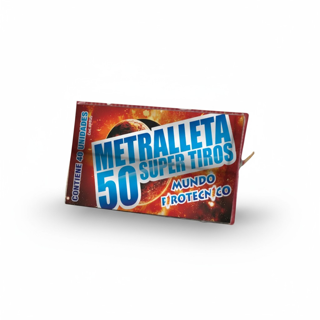 Metralleta 50 Súper Tiros | NUEVO 2025