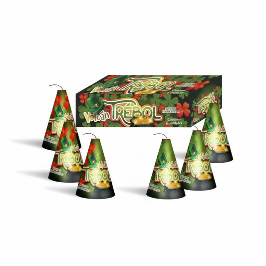 Volcán Trébol X6 Unidades | NUEVO 2025