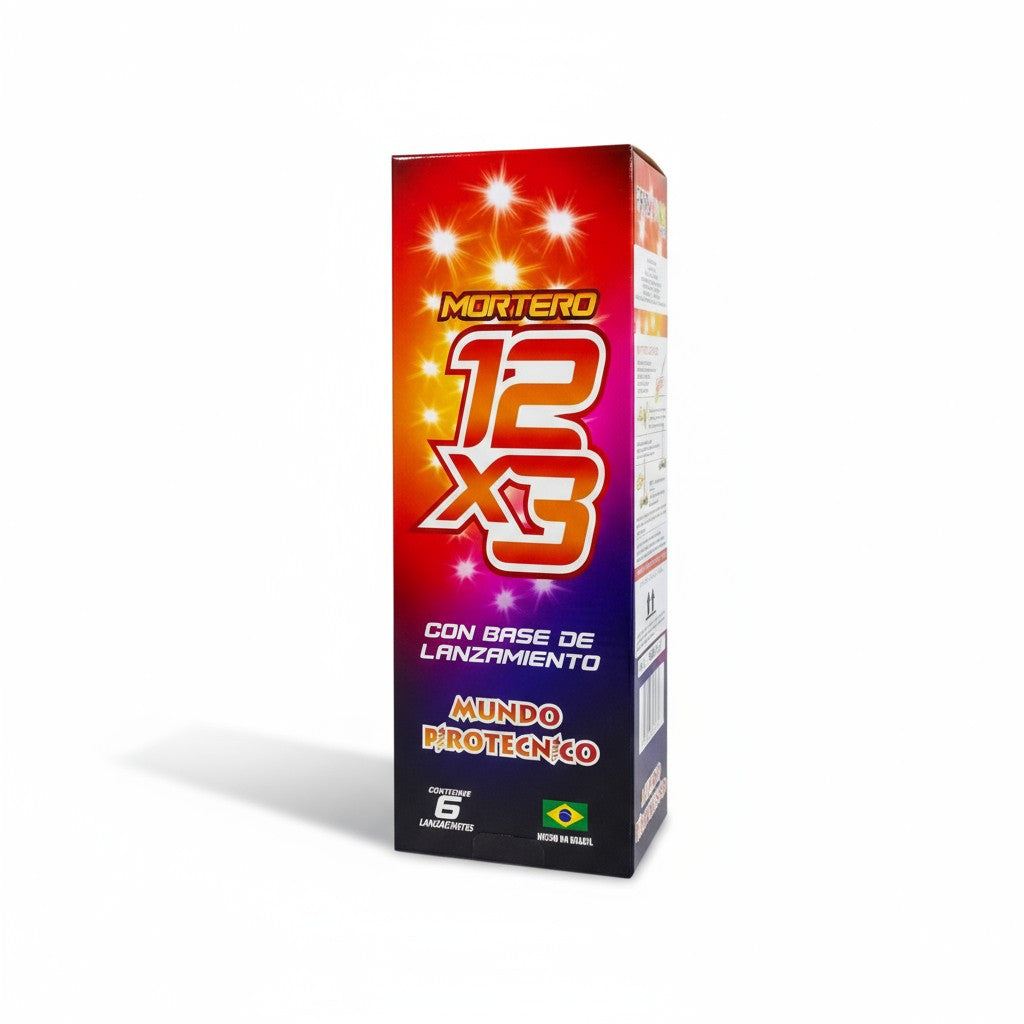 Mortero 12×3 Tiros - Caja X6 | NUEVO 2025