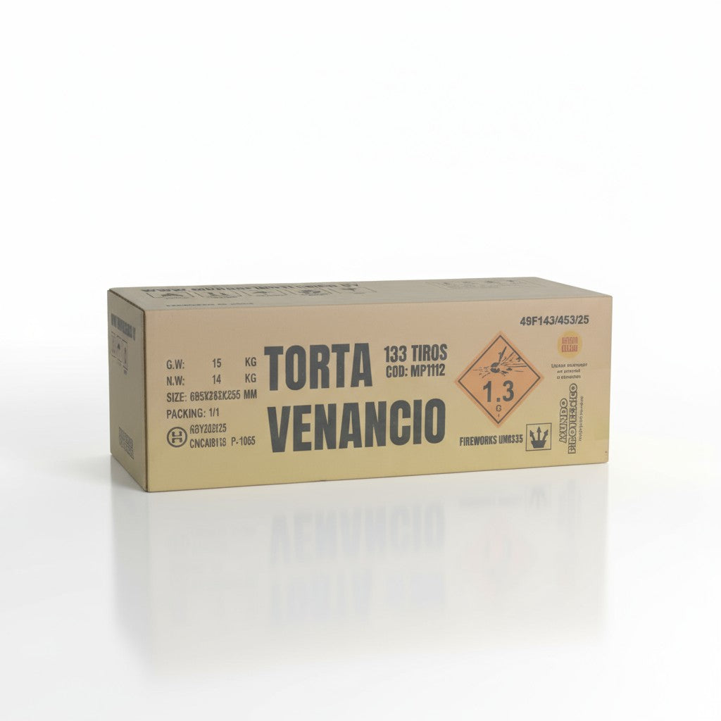 Torta Venancio – 133 Tiros | NUEVO 2025