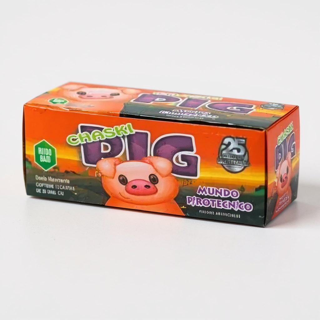 Chaskis Pig Linea Infantil – X12 Cajitas