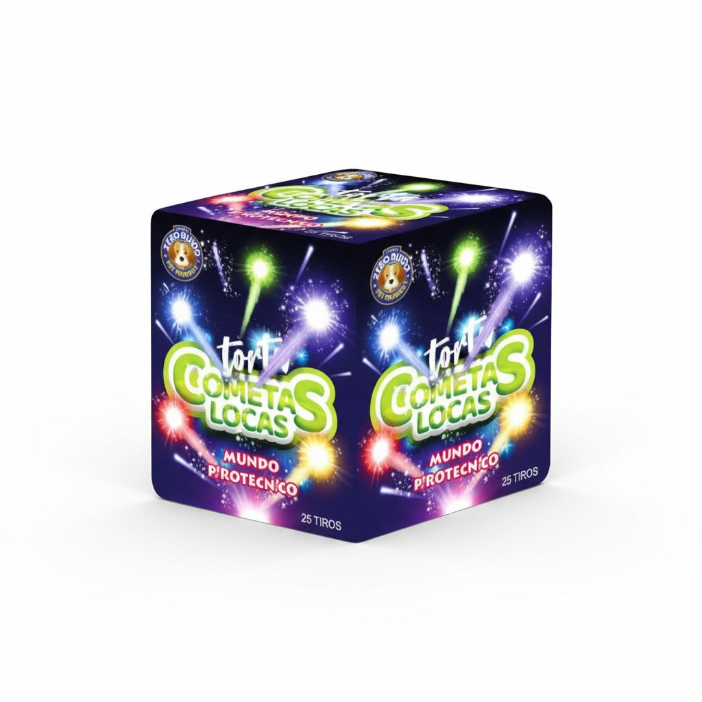 Torta Cometas Locas 25 Tiros – Pet Friendly