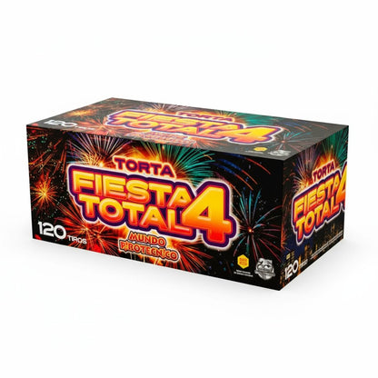 Torta Fiesta Total 4 – 120 Tiros | NUEVO 2025