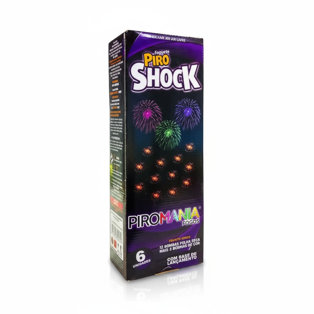 Foguete Piroshock Caja X6 | NUEVO 2025