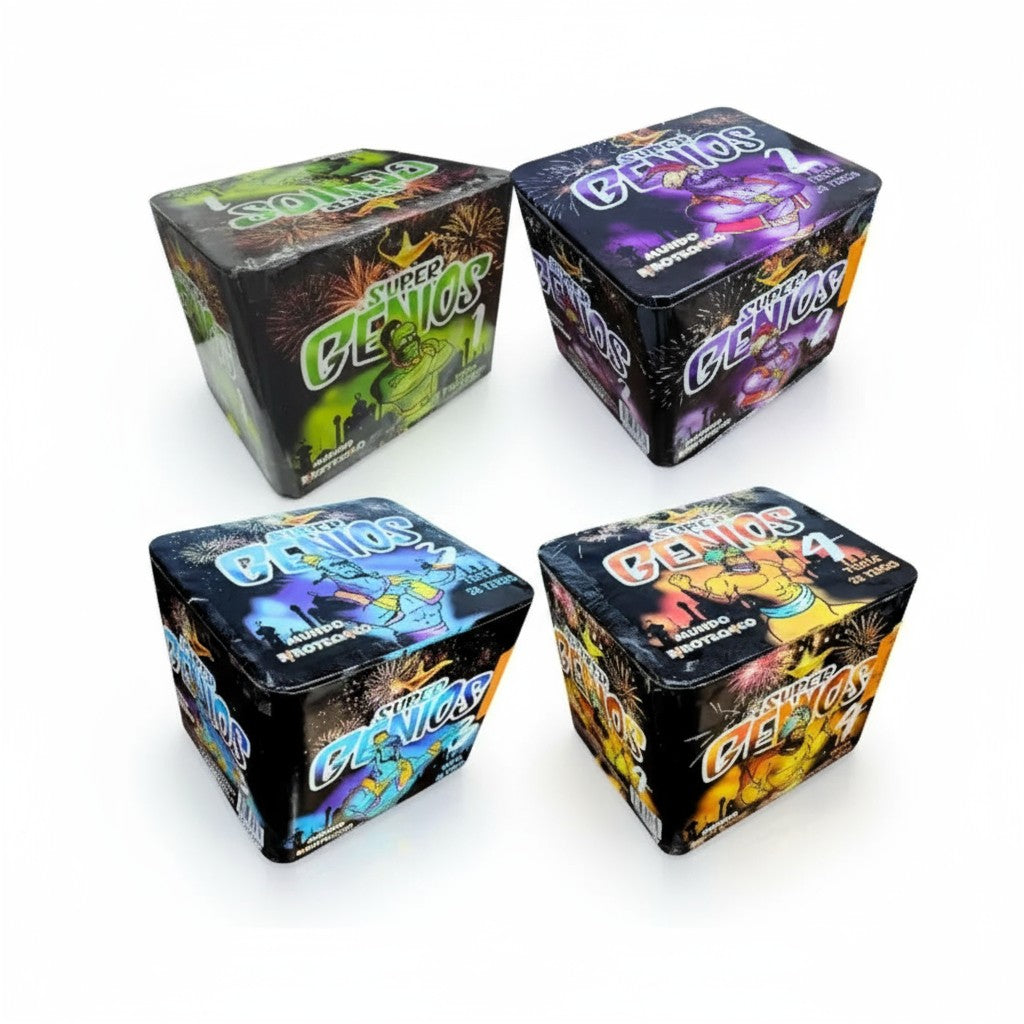 Torta Súper Genios 36 Tiros | NUEVO 2025