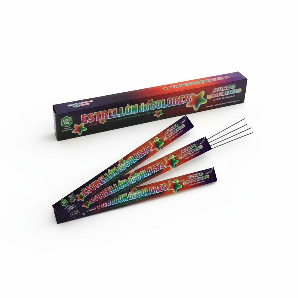 Estrellón de Colores Display X12 | NUEVO 2025