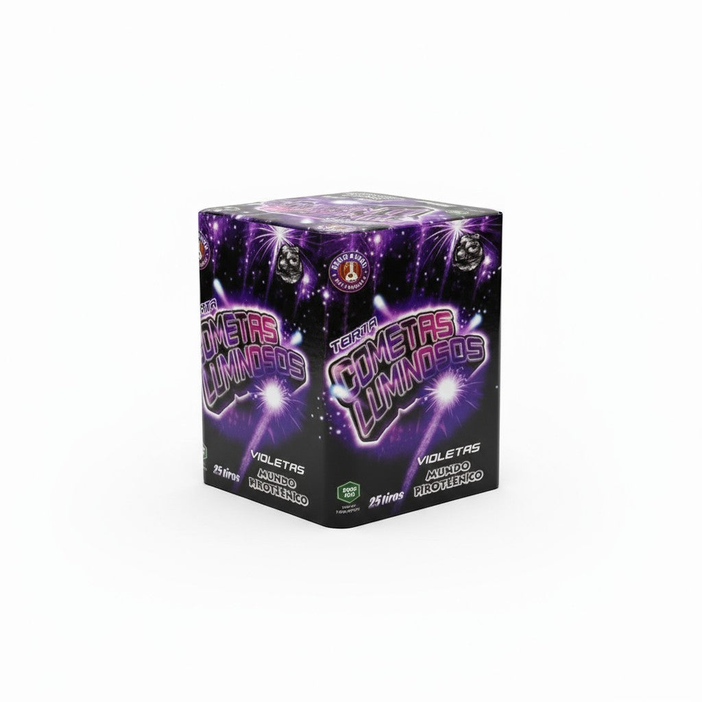 Torta Cometas Luminosos 25 Tiros – Pet Friendly