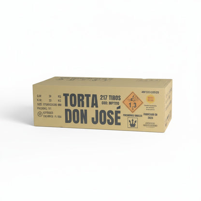 Torta Don José – 217 Tiros | NUEVO 2025