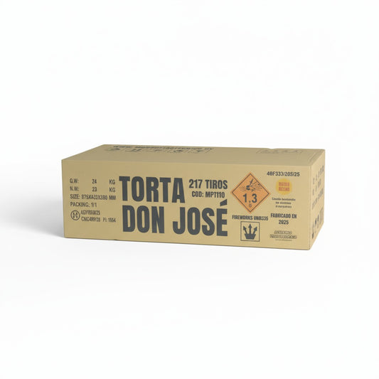 Torta Don José – 217 Tiros | NUEVO 2025