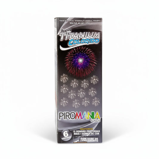 Foguete Titanium Colorido - Caja X6 | NUEVO 2025