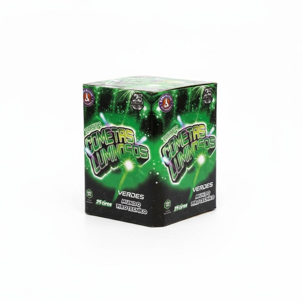 Torta Cometas Luminosos 25 Tiros – Pet Friendly