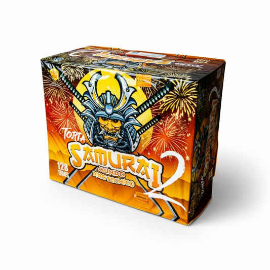 Torta Samurai 2 – 128 Tiros | NUEVO 2025