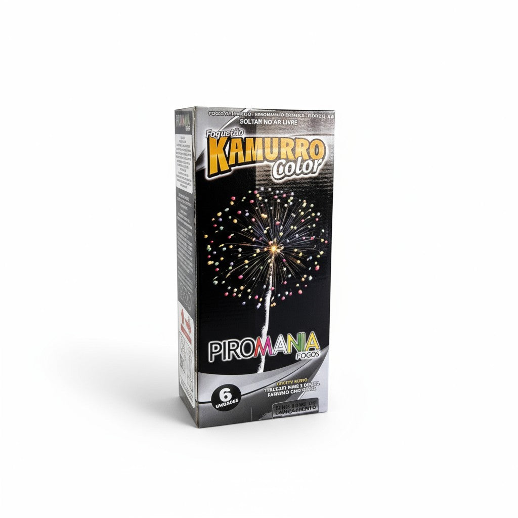 Foguete Kamurro Color - Caja X6 | NUEVO 2025