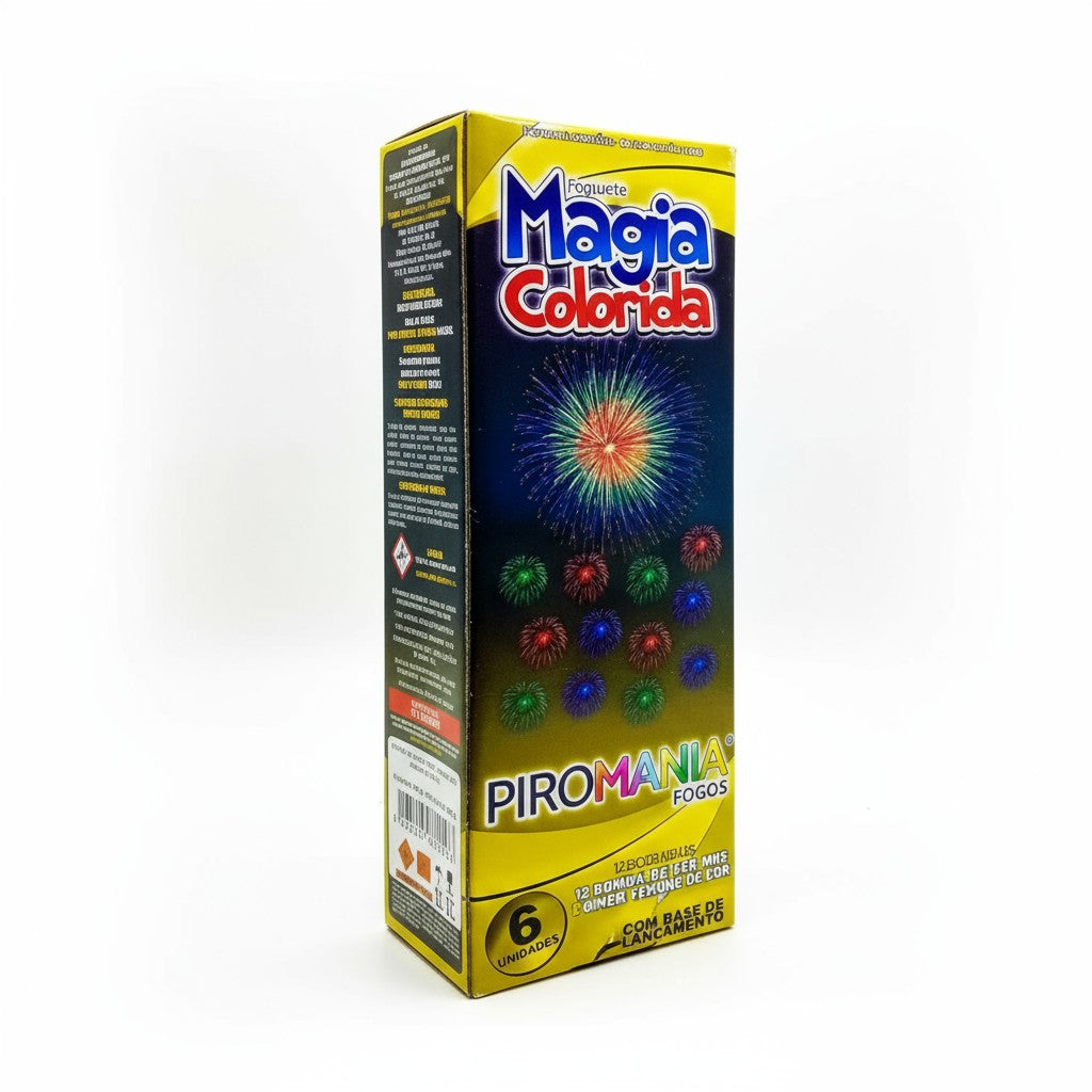 Foguete Magia Colorida Caja X6 | NUEVO 2025